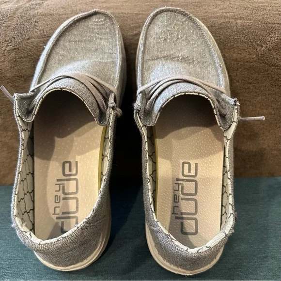 Hey Dude Women’s Grey Sparkle - Picture 4 of 4